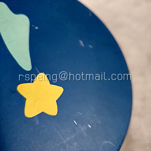 กระปุก Fancy Friend สีฟ้าลายม้าหมุน ของ Sanrio