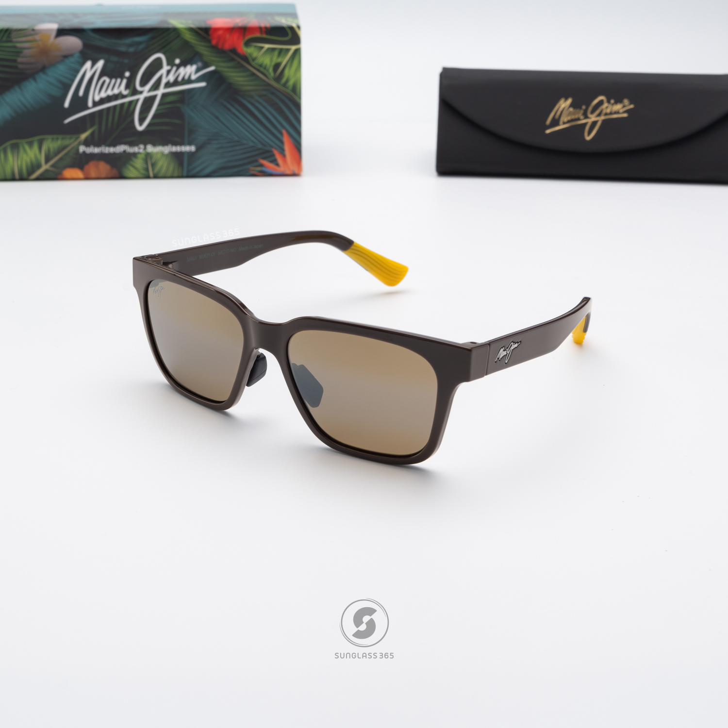 แว่นกันแดด Maui Jim PUNIKA MJ B631 01 HCL Bronze