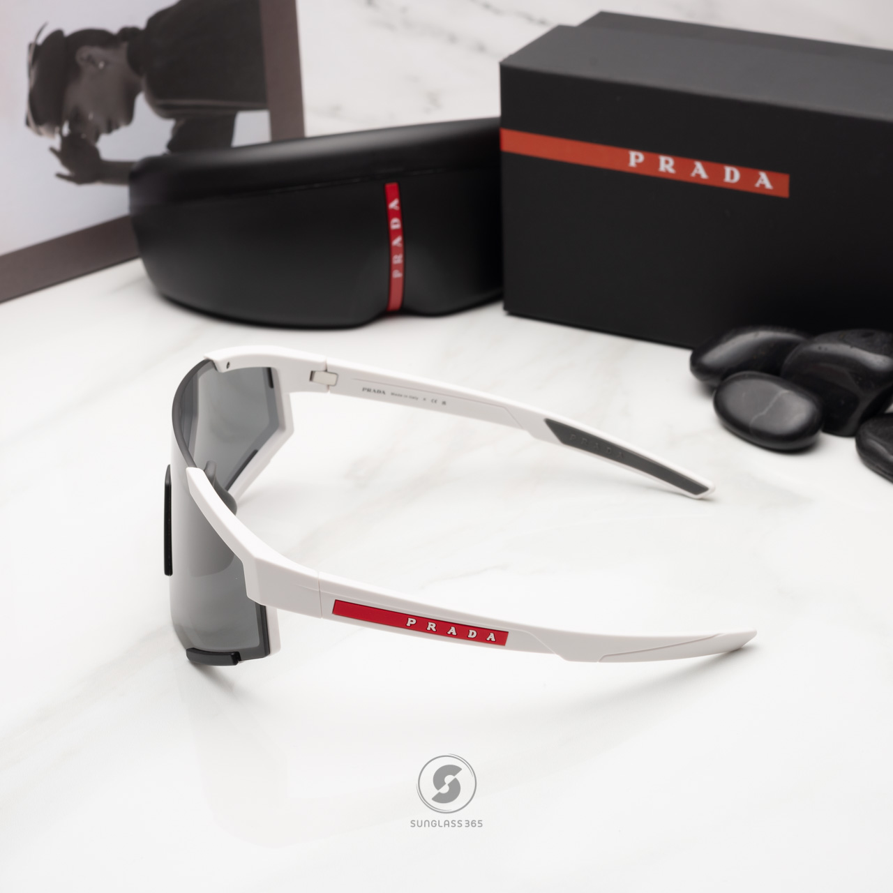 PRADA PS04WSF TWK06F White Rubber