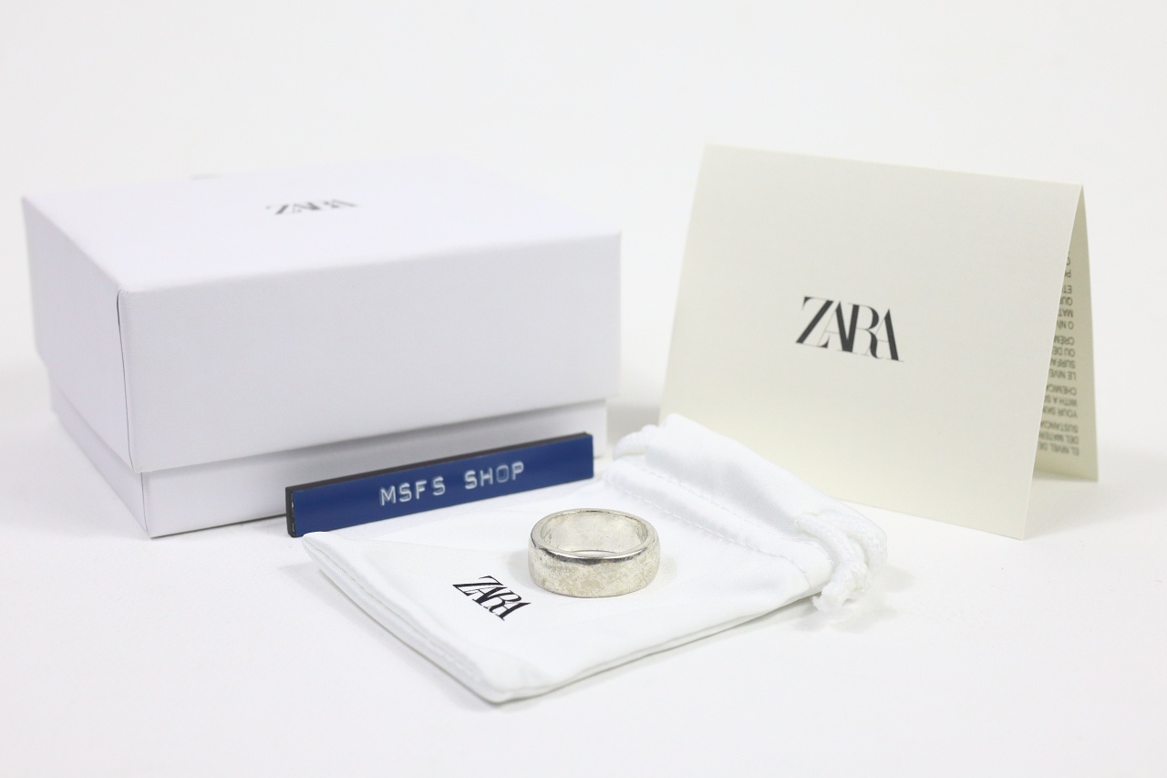 ZARA แหวนโลหะมินิมอล ขนาด 59 - มือสอง