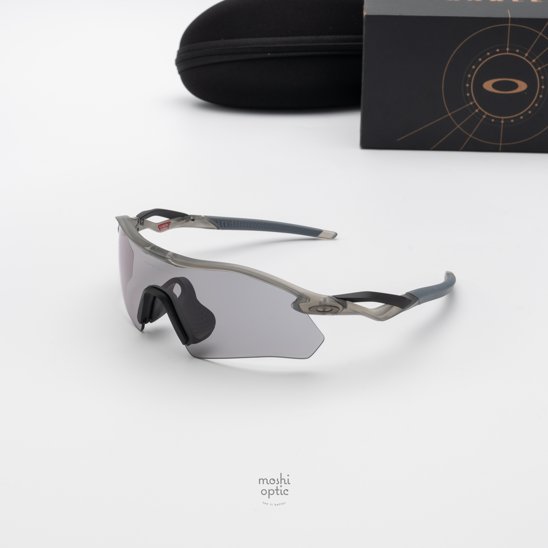 Oakley Radar Plate OO9495D-09 Matte Grey Ink Prizm Grey