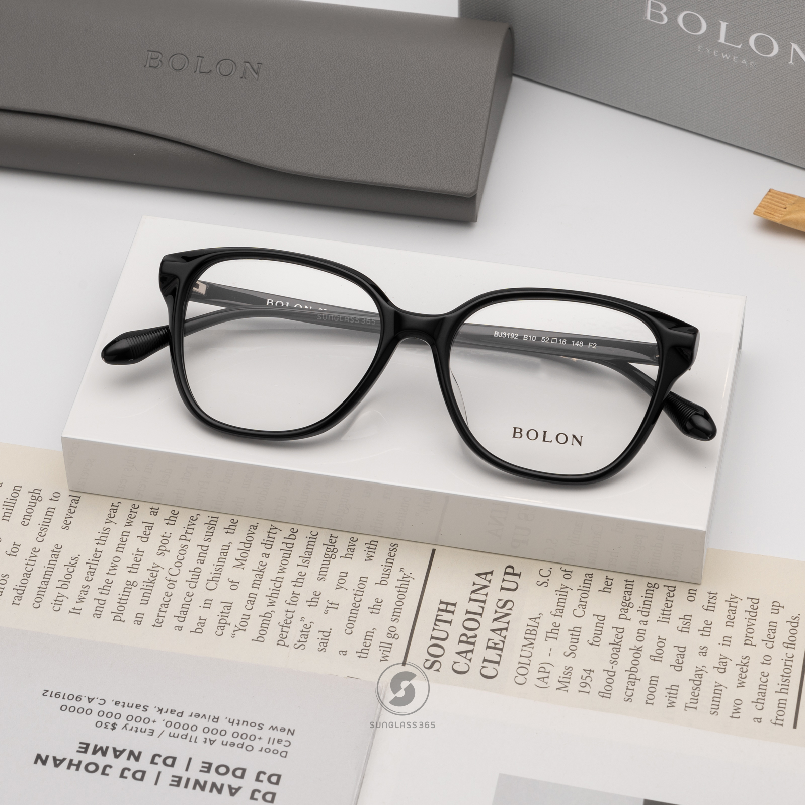 แว่นสายตา BOLON รุ่น BJ3192 B10 Black