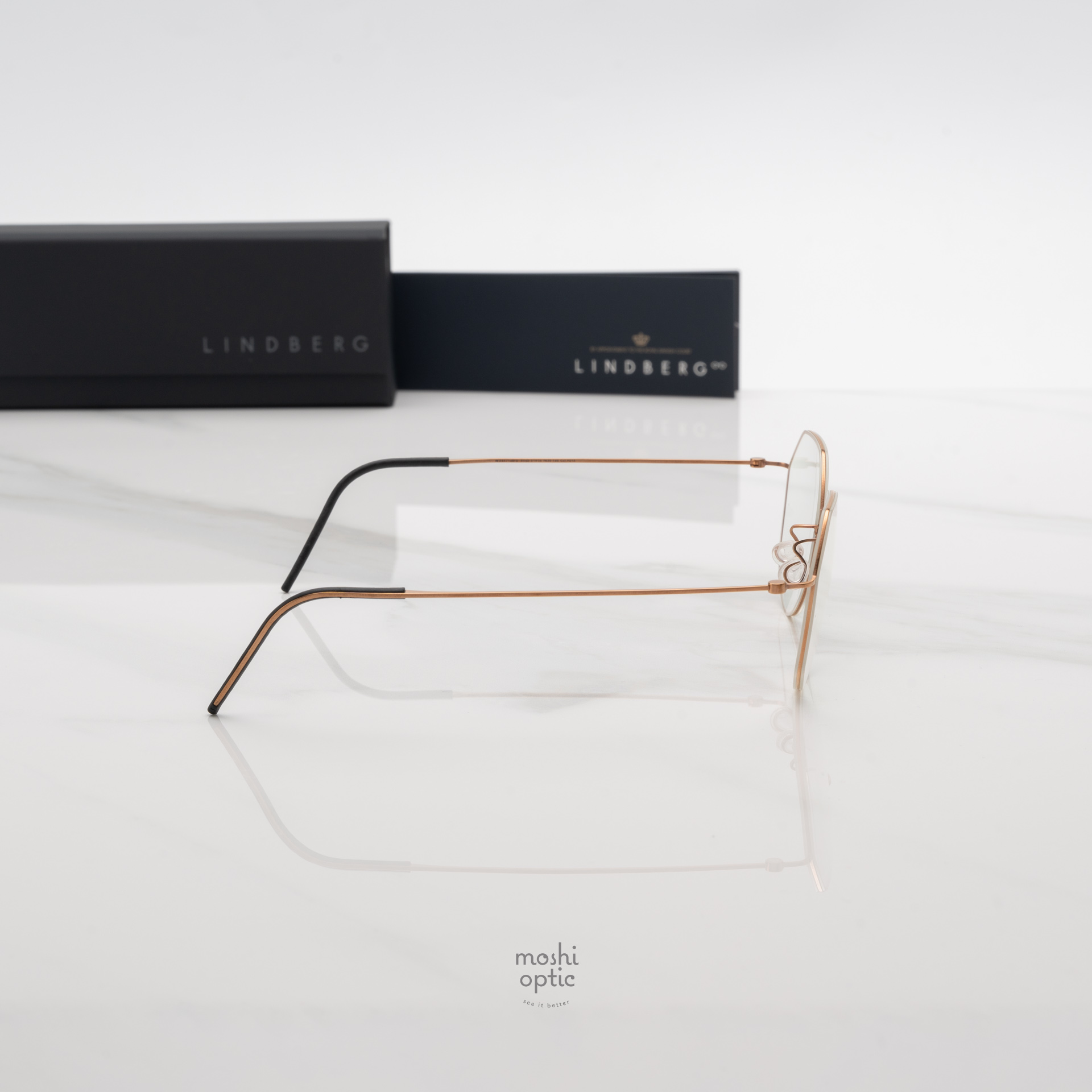 แว่นสายตา Lindberg Thintanium 035 14BF2 5540 T850 PU15
