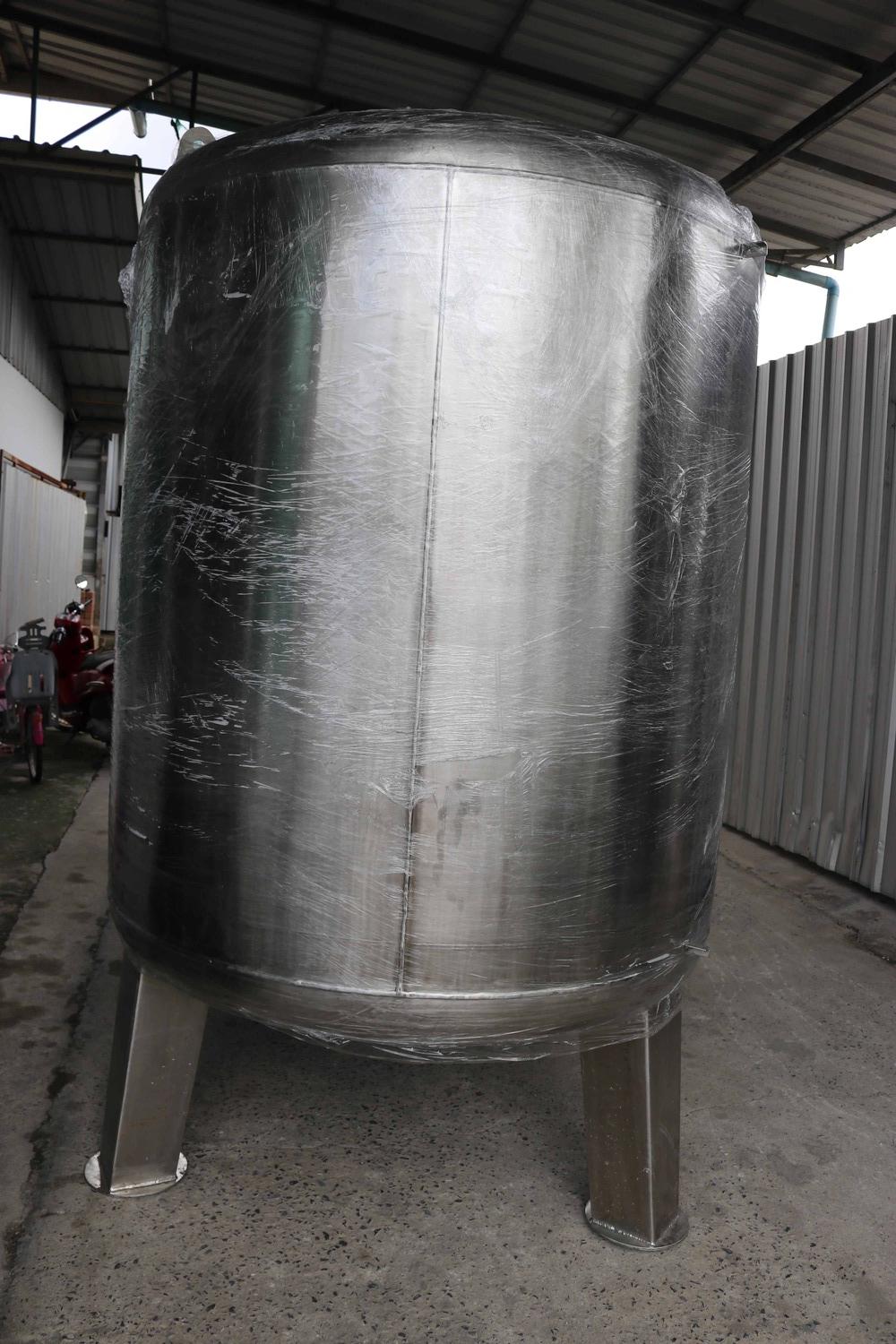 ถังกรองสแตนเลส32นิ้วสูง150หนา2mm