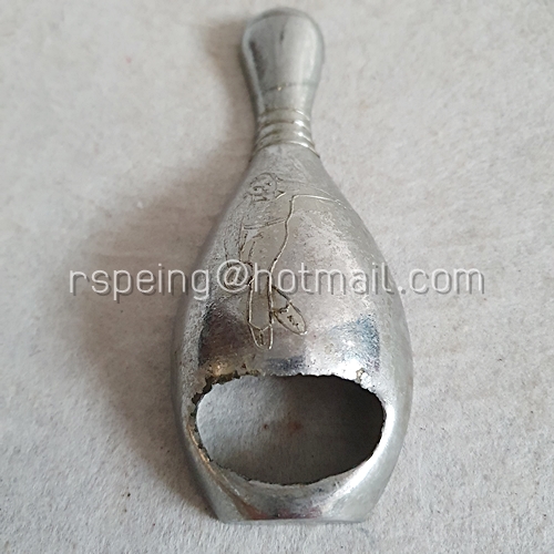 ที่เปิดขวดโลหะวินเทจ รูปพินโบว์ลิ่งแบบมีมิติ ยี่ห้อ Wawa