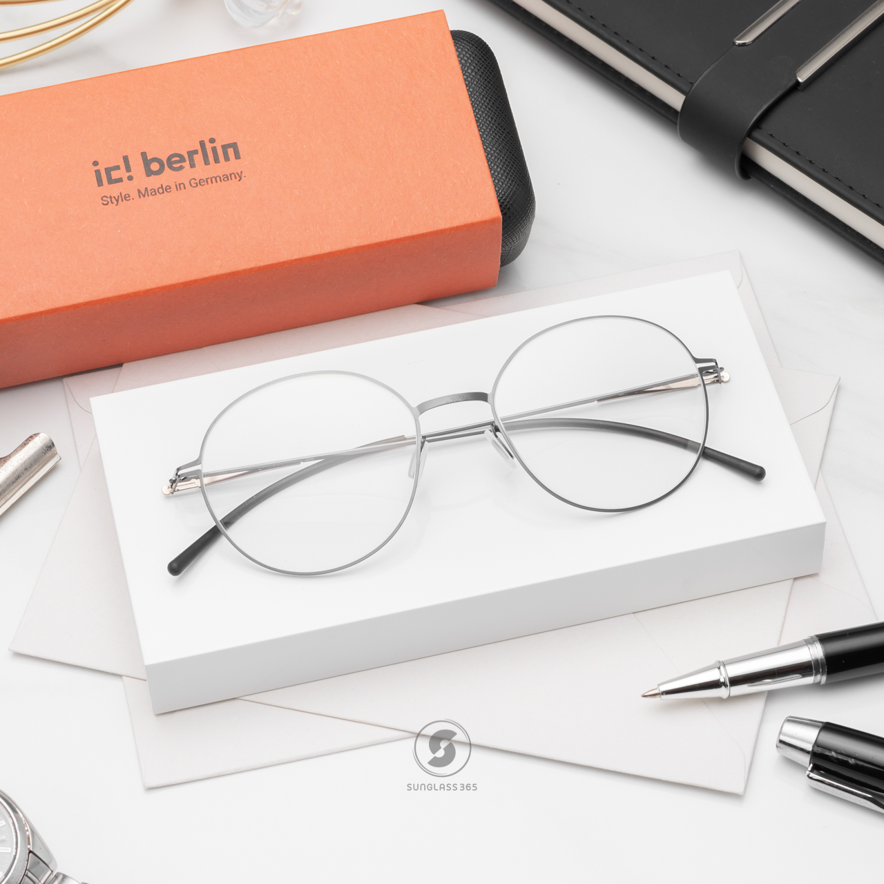 กรอบแว่น IC BERLIN Sia Aubergine