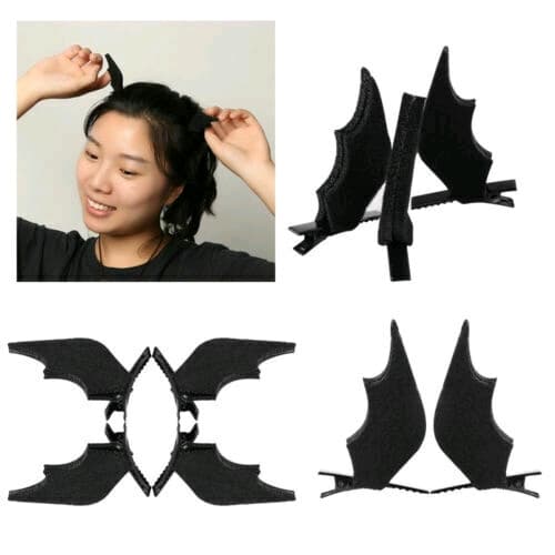 กิ๊บปีกค้างคาว กิ๊บฮาโลวีน [ 1คู่ ]