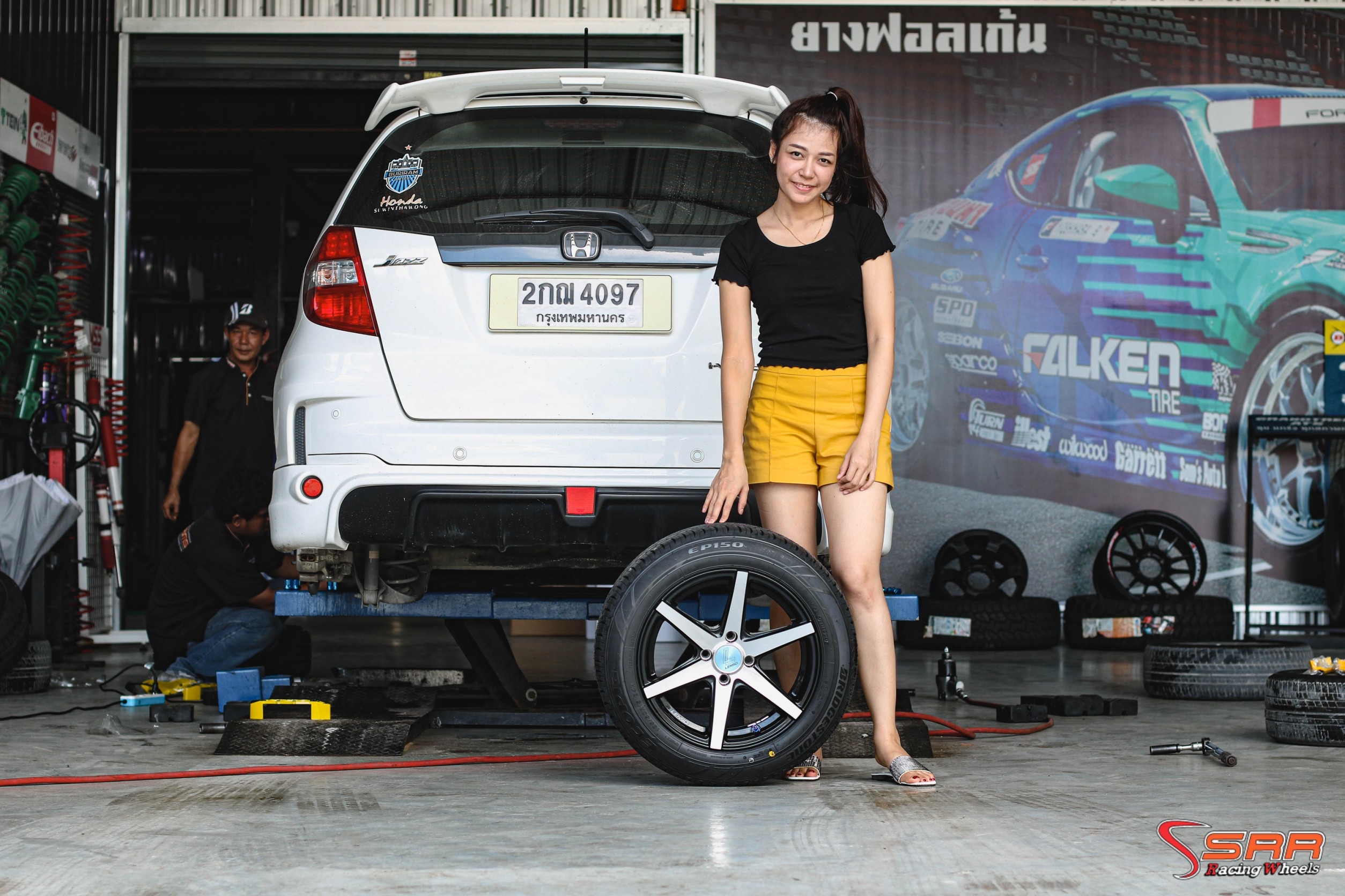 LENSO JAGER CRAFT ล้อแท้ขอ15 กว้าง7 PCD4x100 offset+35