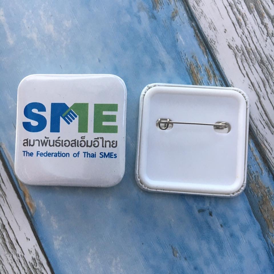 เข็มกลัดสี่เหลี่ยมจัตุรัส รับทําเข็มกลัดสี่เหลี่ยม