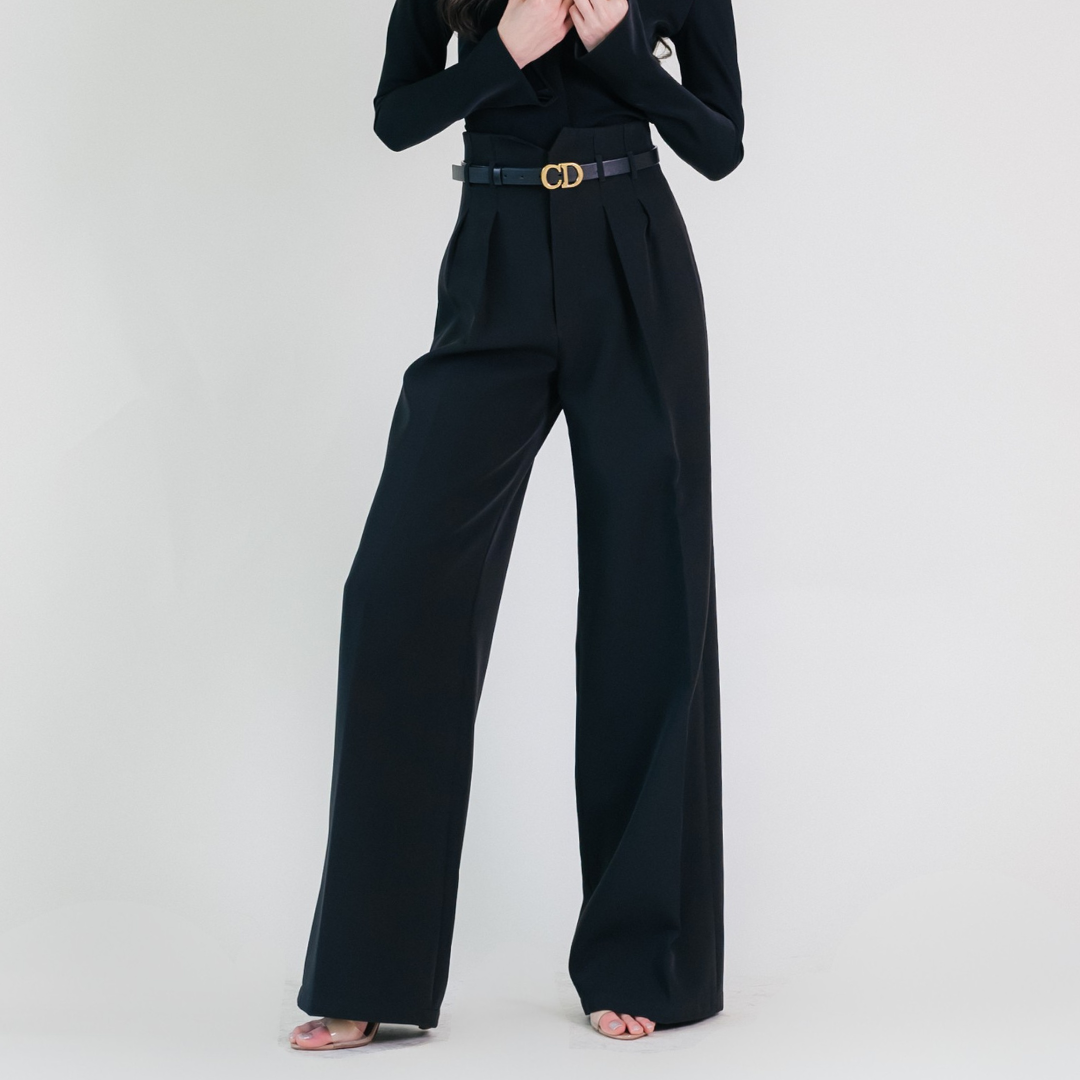 Lism P-036 The Vision Wide Trousers กางเกงขายาวสุดเก๋