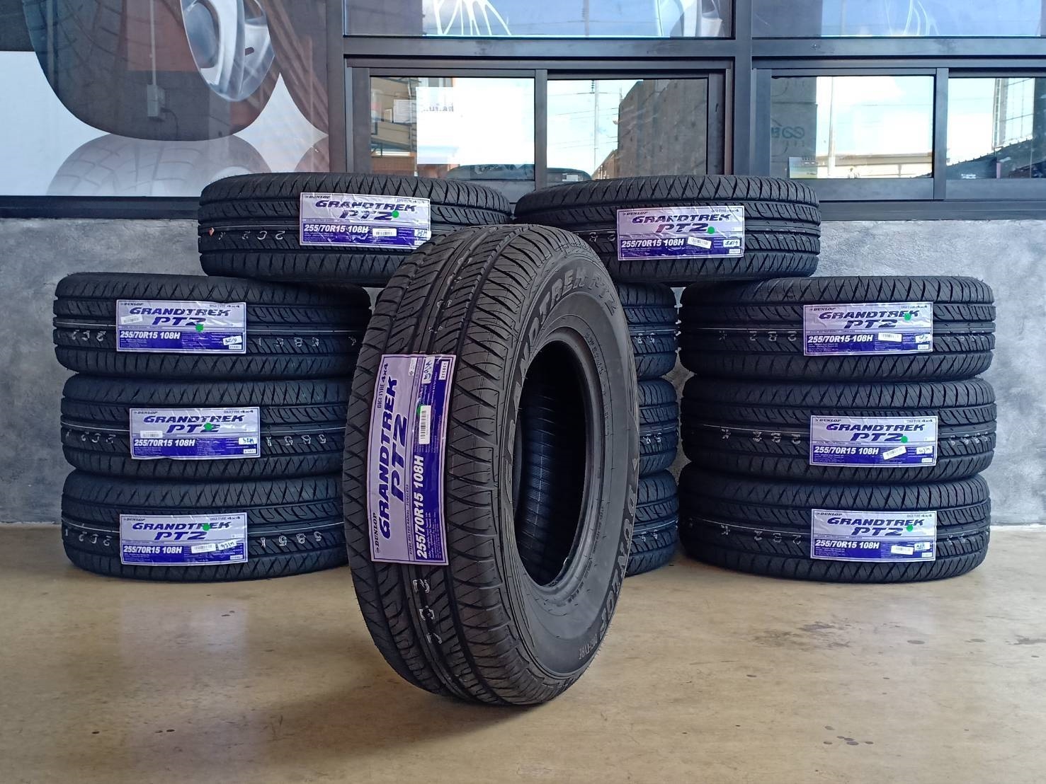 DUNLOP PT2 255/70-15 ปี19 ลดราคา