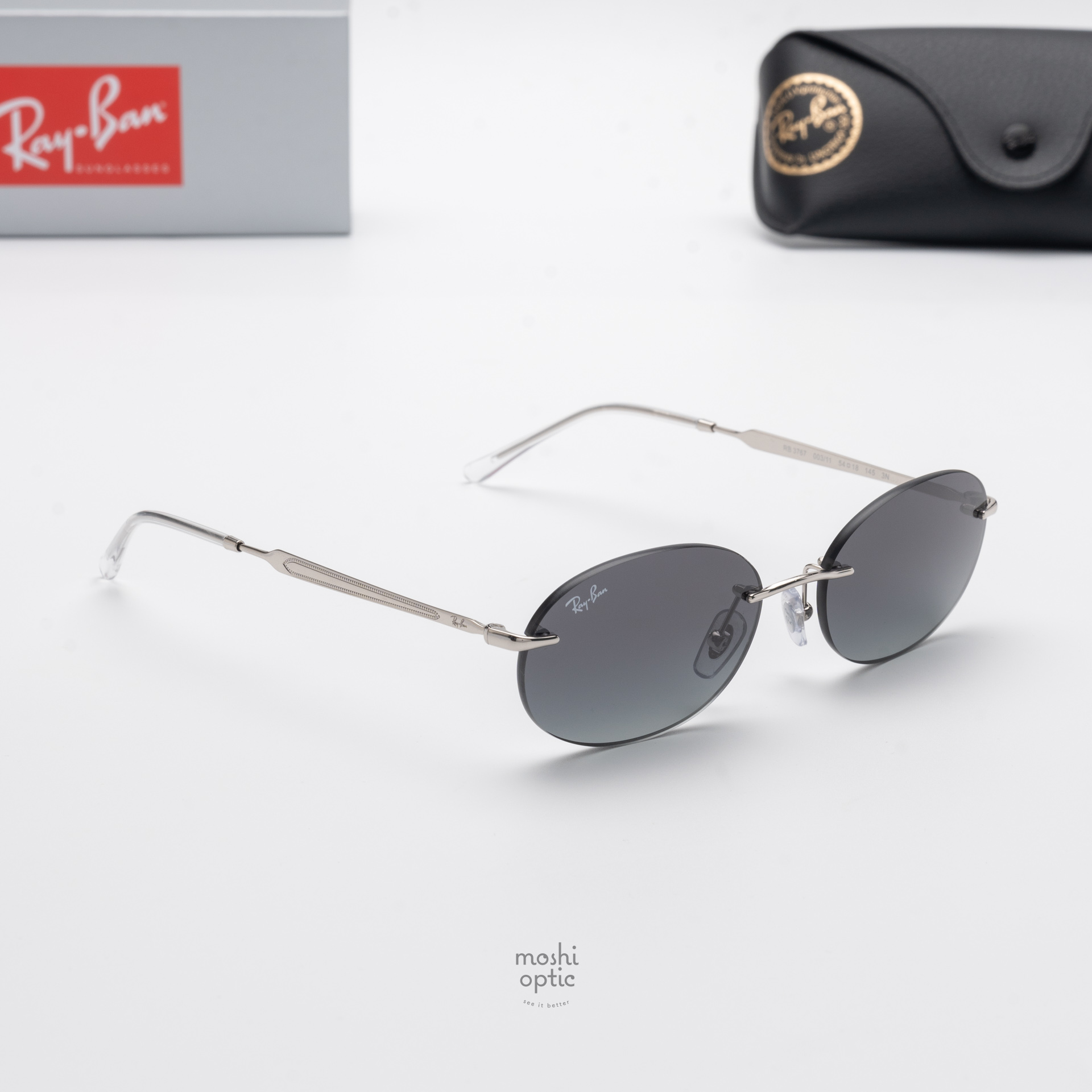Ray-Ban RB3767 003/11 Silver Grey Gradient