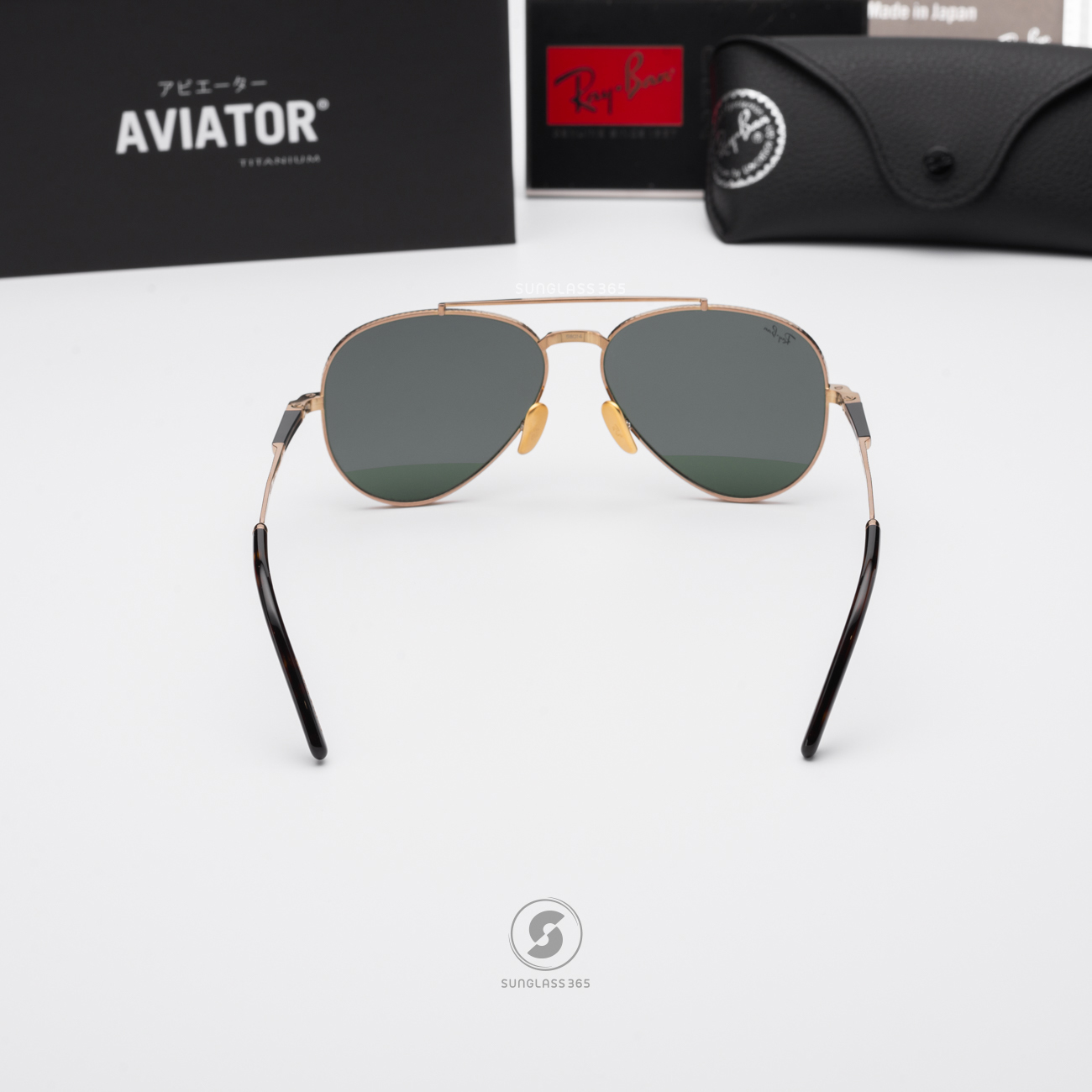 RAY-BAN RB8225 313852 Aviator Titanium Arista