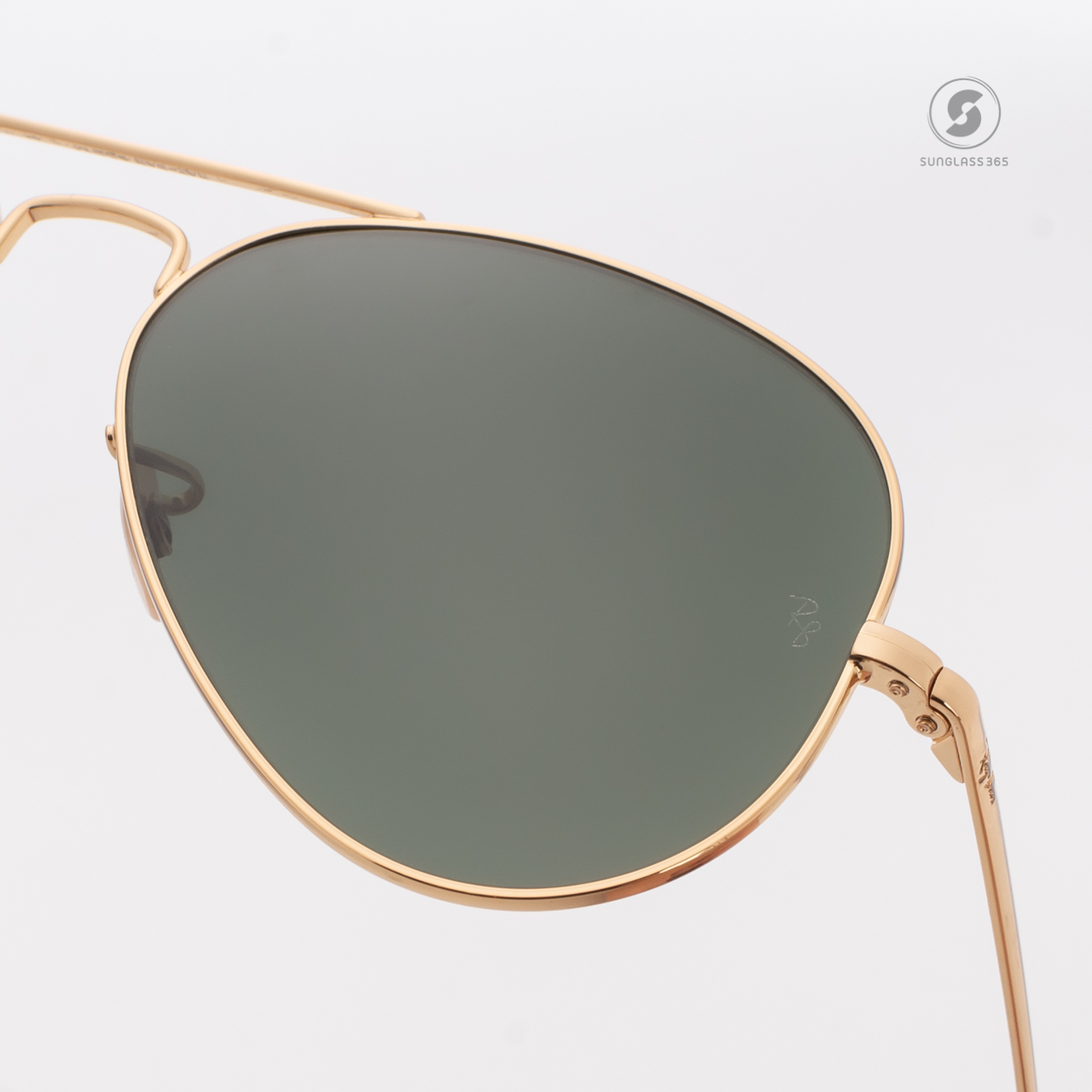 Ray Ban Aviator RB3689 914731 Crystal Green
