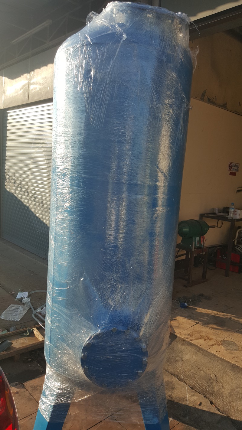 ถังกรองน้ำแบบเหล็ก สำหรับกรองน้ำบาดาลและประปา