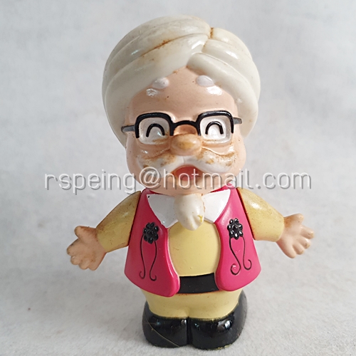 ฟิกเกอร์ Colonel Sanders The Legendary Chicken Expert ชุดนานาชาติ : อินเดีย
