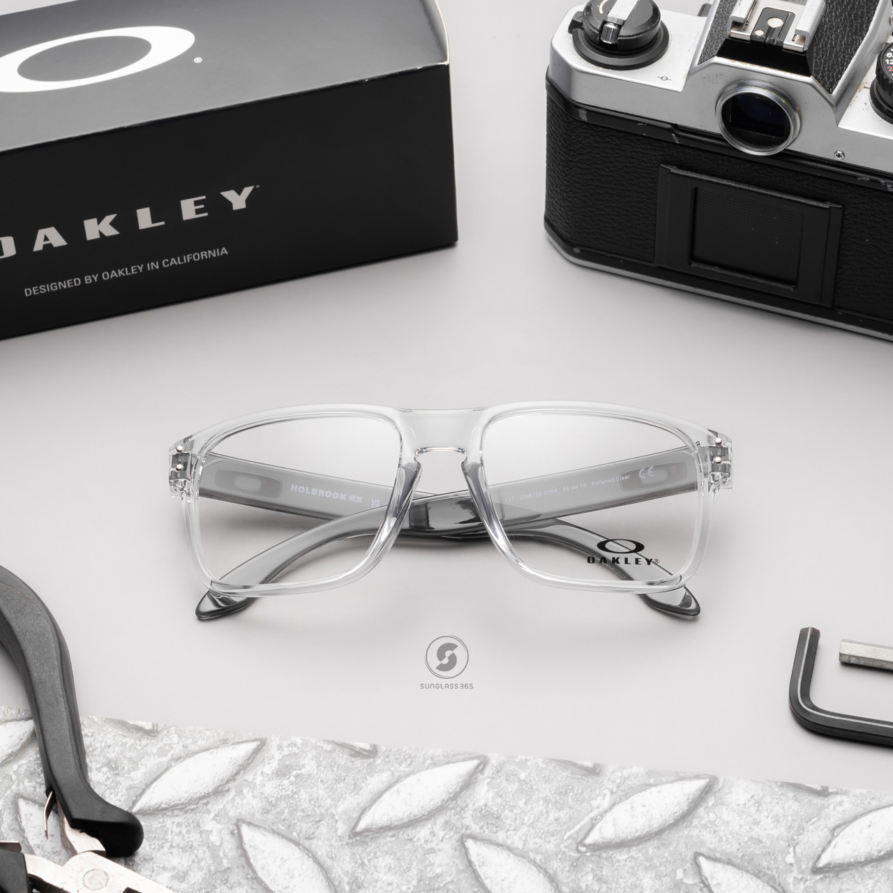 Oakley Holbrook Rx OX8156-03 Polished Clear