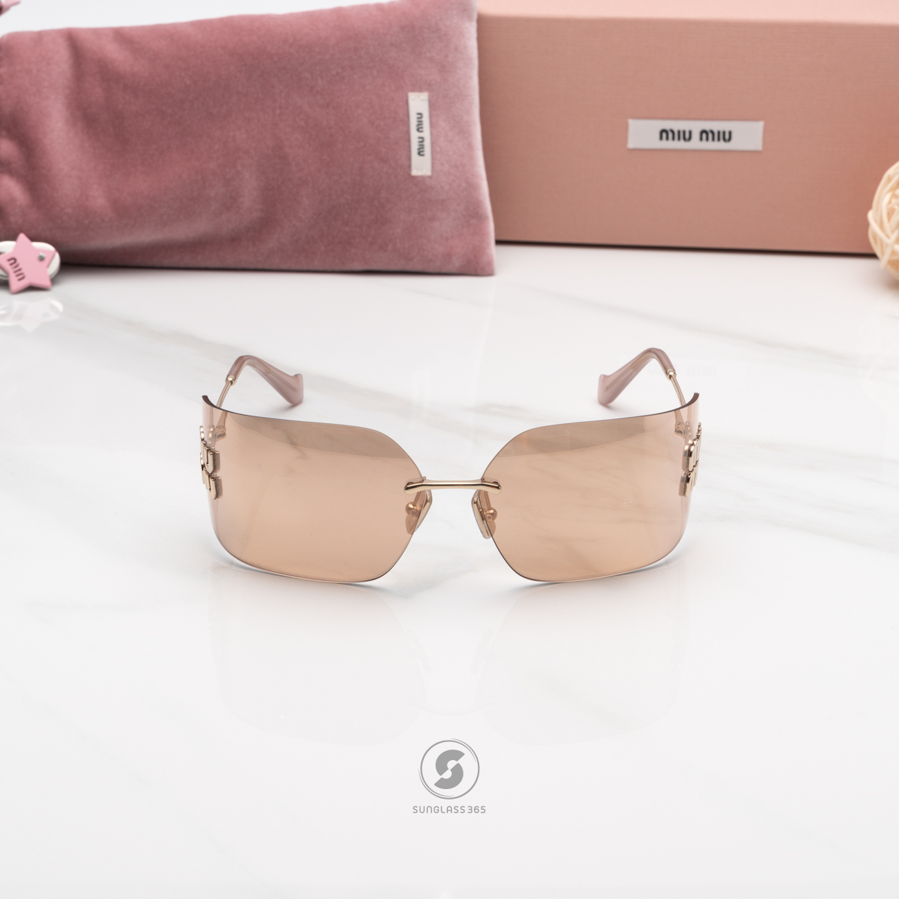 แว่นกันแดด Miu Miu MU54YS ZVN20F
