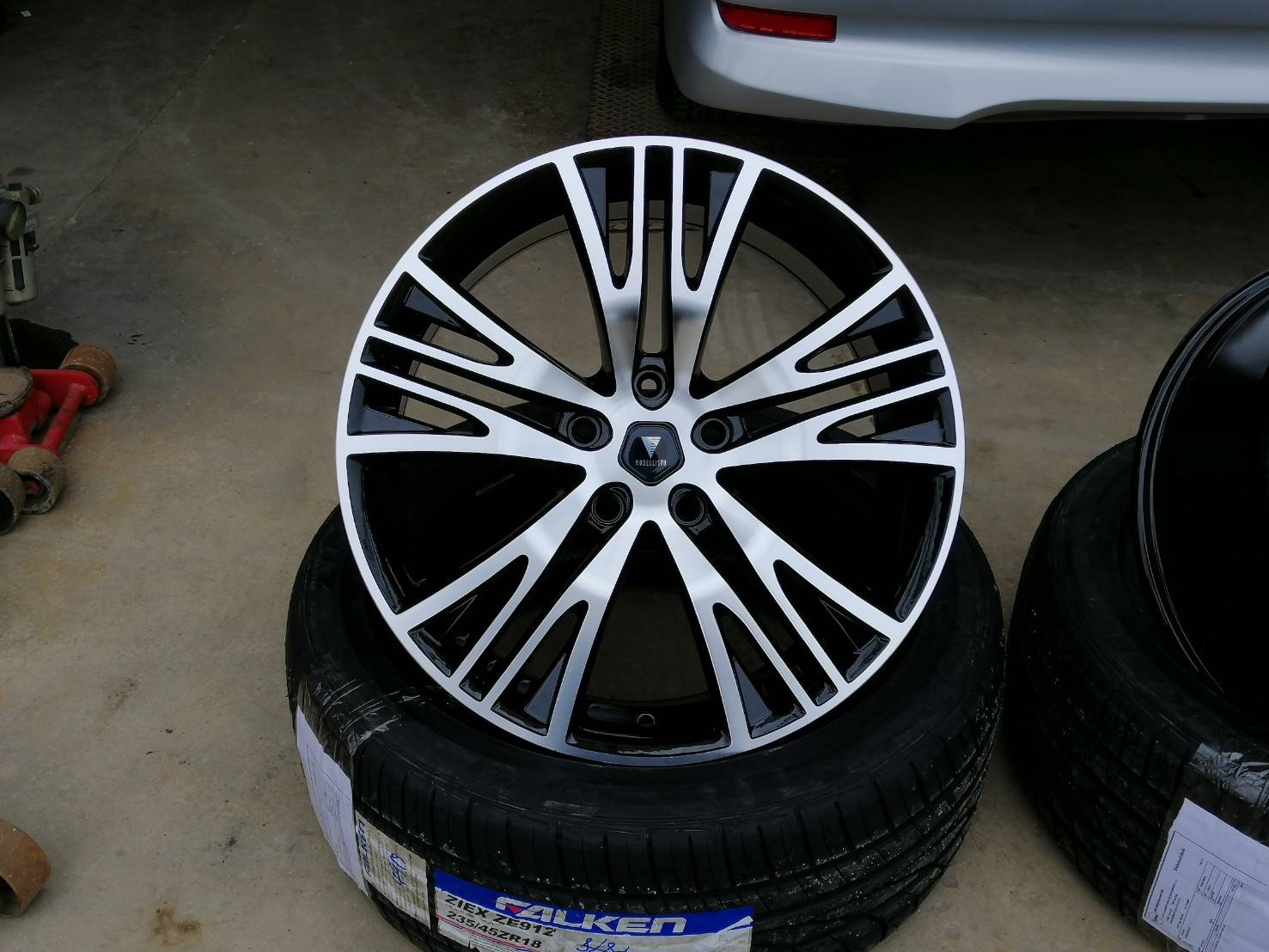 TOYOTA ESTIMA ใส่ล้อ MODELISTA ขอบ18 ราคาพิเศษ