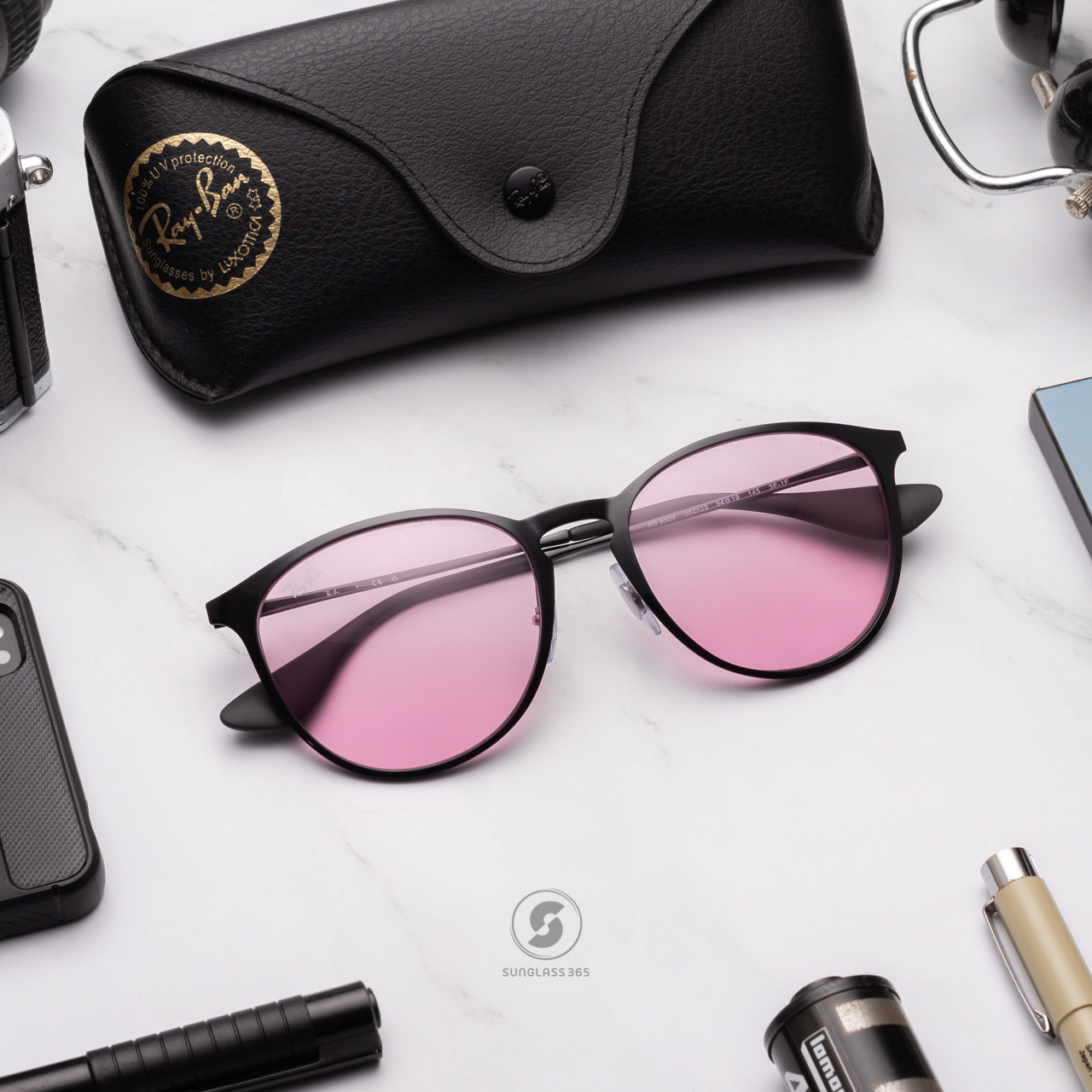 Ray-Ban Erika RB3539 002/Q3 Black Evolve