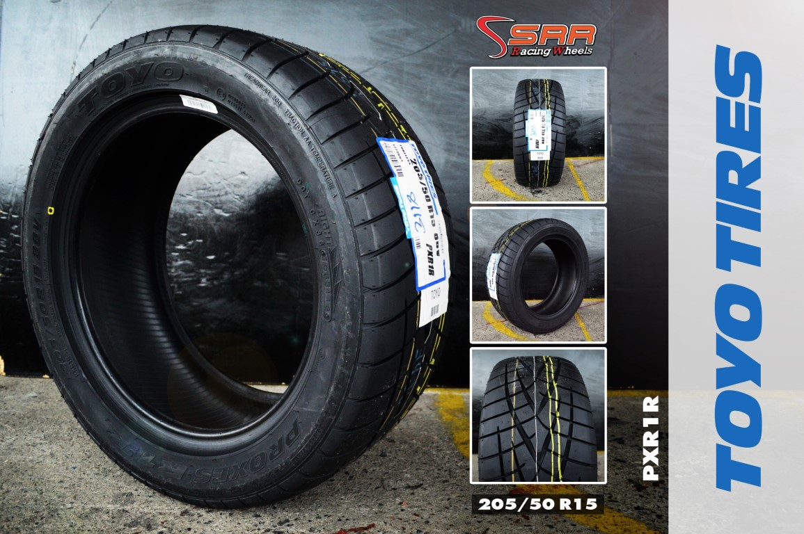 ยางใหม่ TOYO R1R 205/50-15 ราคาพิเศษ