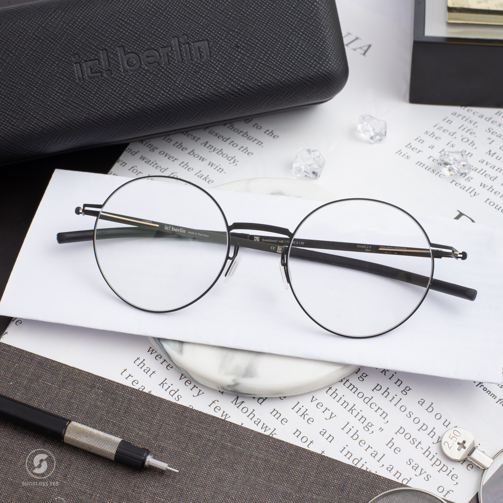 กรอบแว่น IC BERLIN Oroshi 2.0 Black