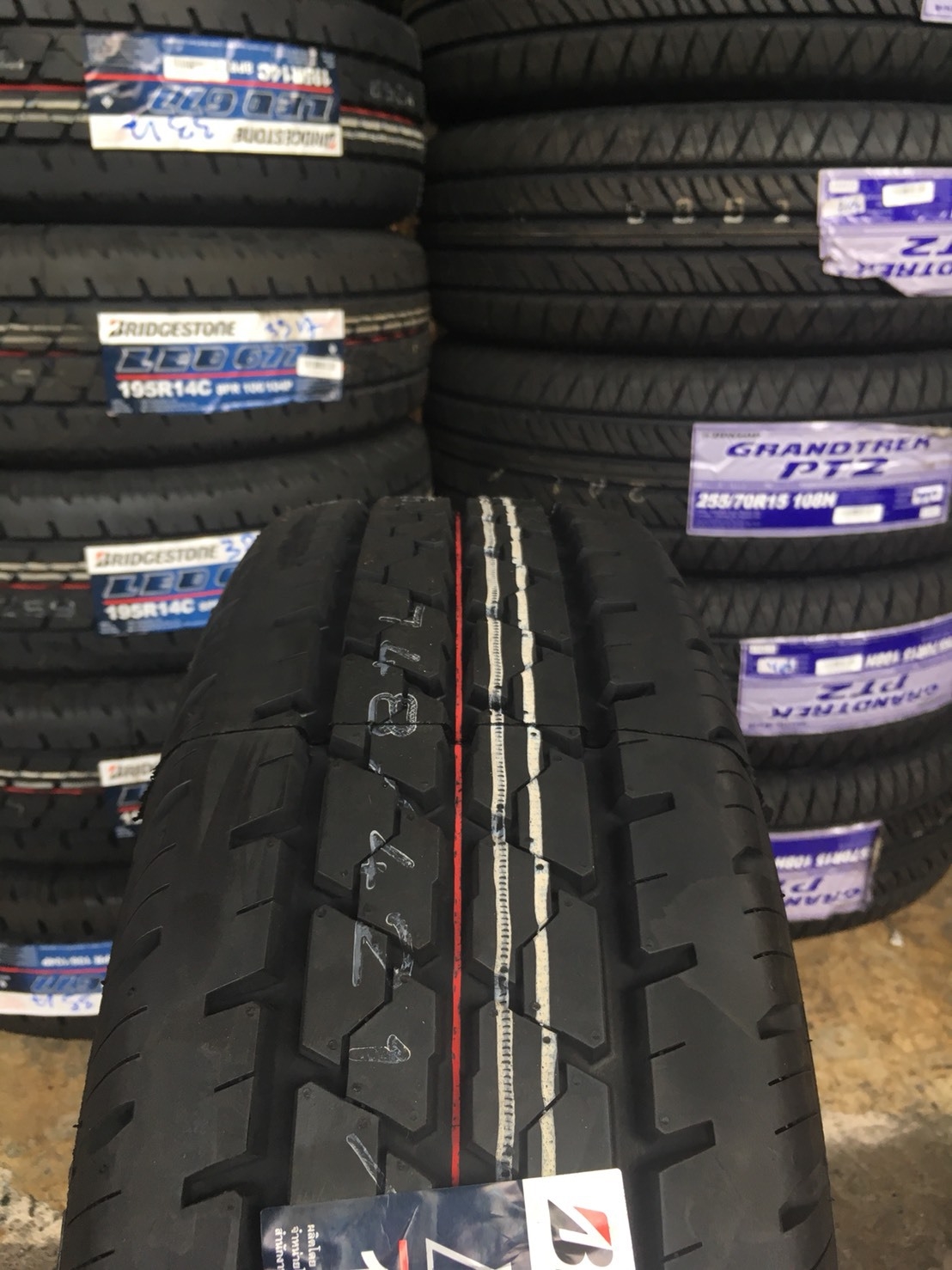 ยางเข้ามาใหม่ BRIDGESTONE LEO677 195R14 ราคาพิเศษ ซื้อ2แถม2