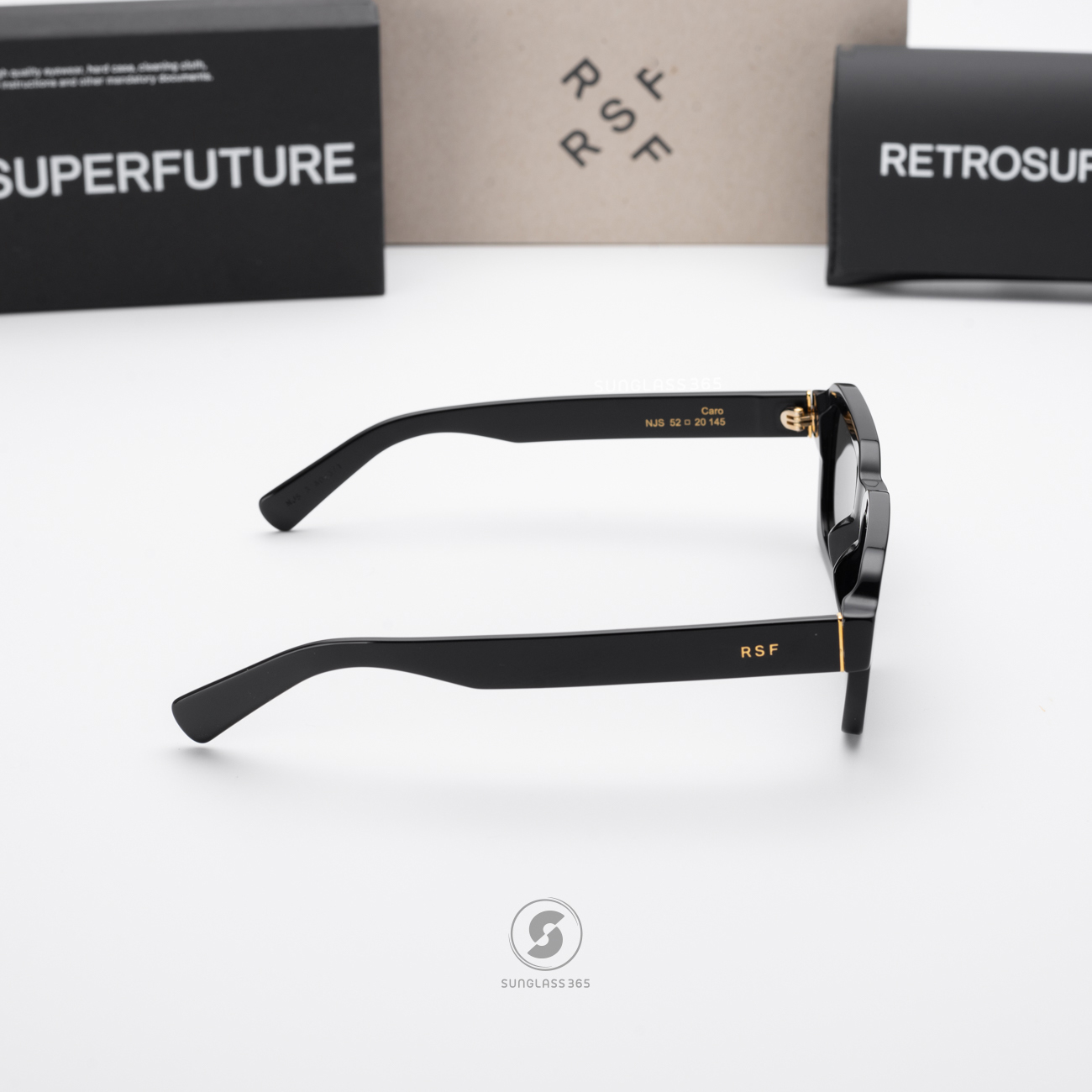 แว่นกันแดด SUPER SP NJS Caro Black