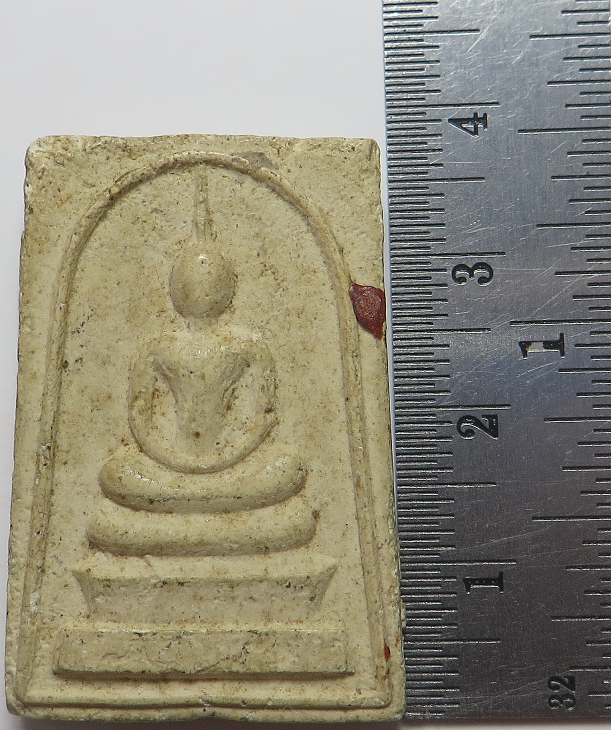 3134 พระสมเด็จ รุ่น 1 วัดใหม่กระทุ่มล้ม ปี 2535 เนื้อผงพุทธคุณ เนื้อจัด (รับประกัน พระแท้ + ส่งฟรี ทั่วประเทศ)
