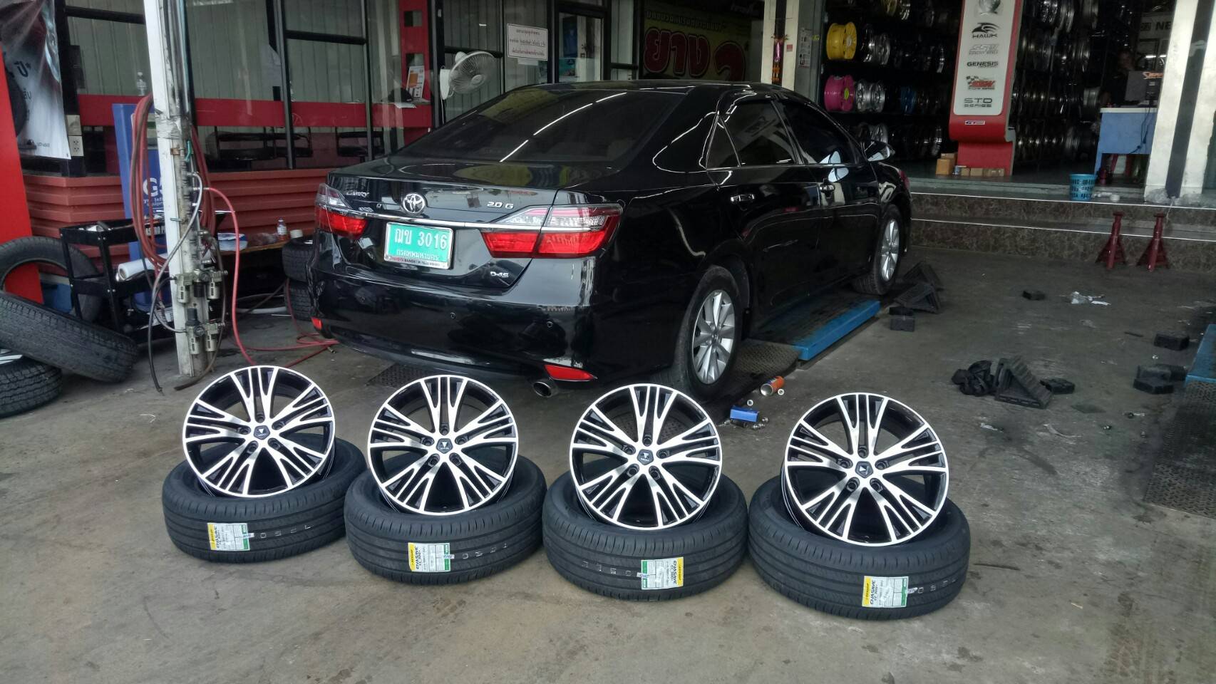 ล้อ MODELISTA ใส่ CAMRY
