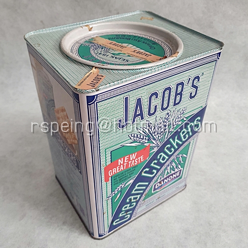 กล่องขนมปัง Danone Jacob's Cream Crackers