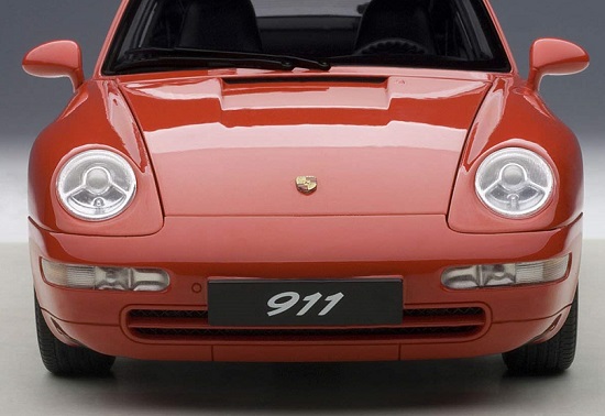 ขาย พรีออเดอร์ โมเดลรถ โมเดลรถยนต์ Autoart Porsche 911 993 1995 แดง สเกล 1:18 มี โปรโมชั่น