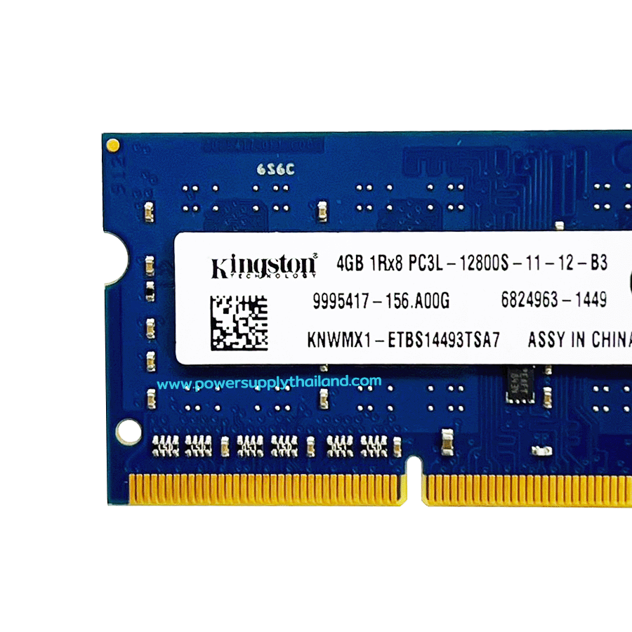 แรมโน๊ตบุ๊ค 4GB DDR3 1600Mhz คุณภาพดีรับประกันสินค้า ราคาพิเศษ