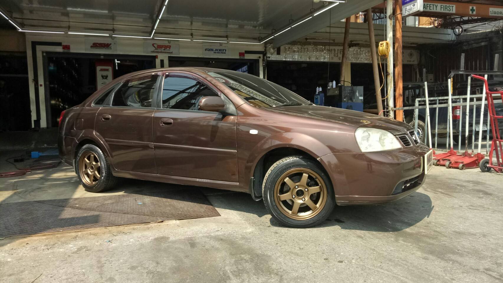 ล้อใหม่ TE37 ขอบ15 ใส่รู 4รู114