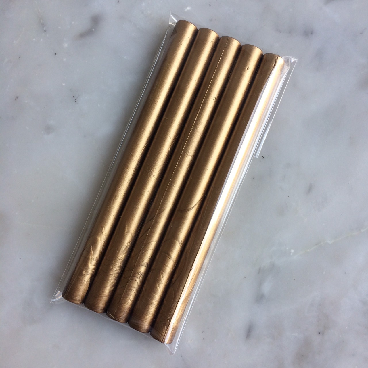 Antique Gold gun wax (5 sticks) สวยกว่าภาพนะ