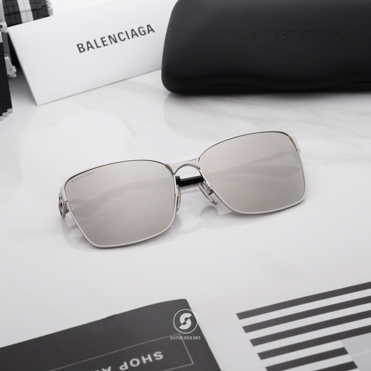 แว่นกันแดด Balenciaga BB0338SK 006