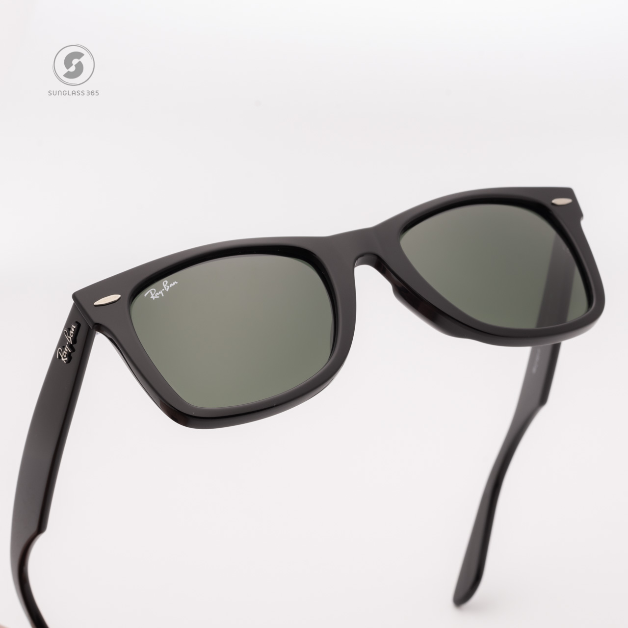 Ray-Ban RB2140F 901 Wayfarer Original G-15 lenses