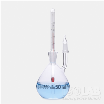 DENSITY BOTTLE - calibrated with thermometer