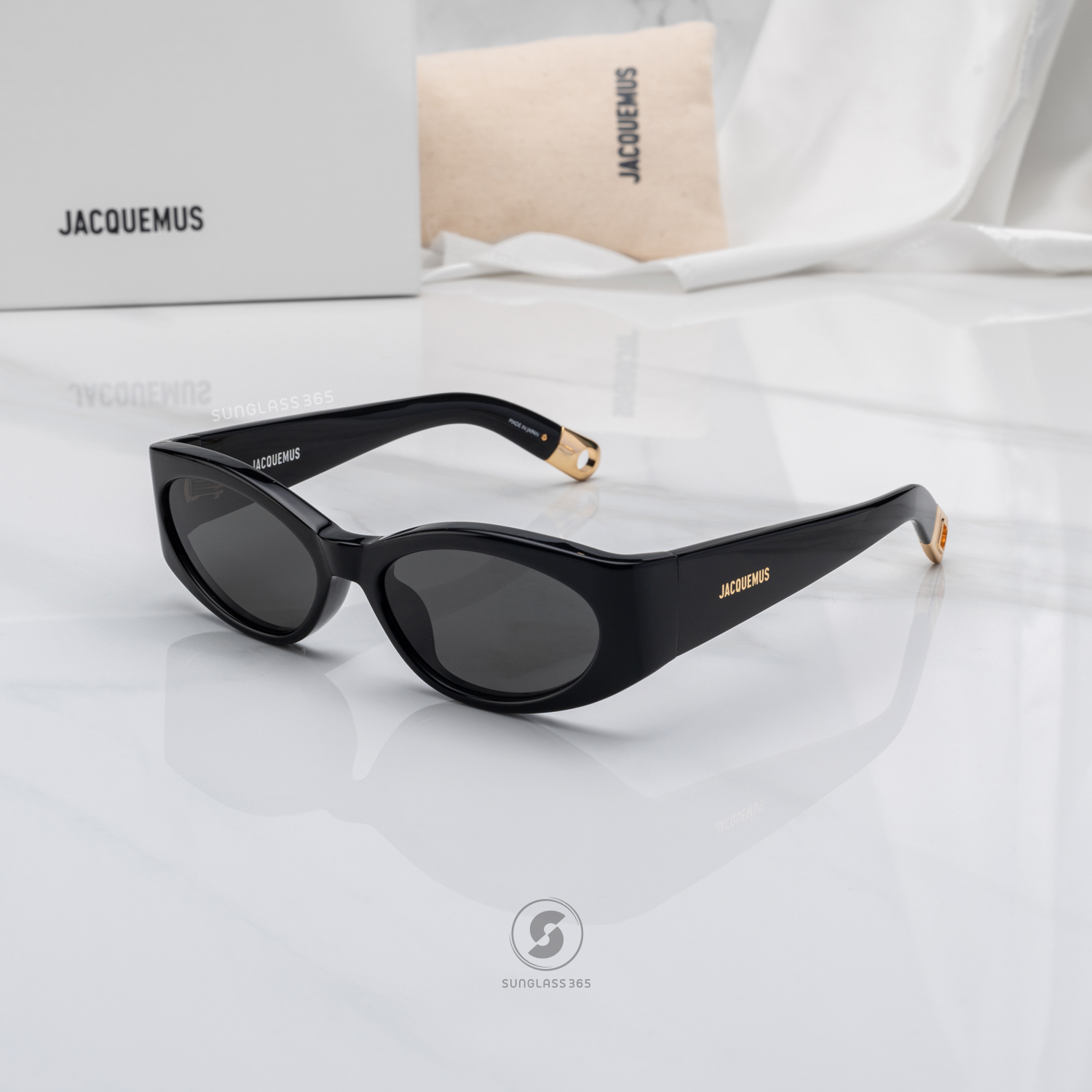 แว่นกันแดด JACQUEMUS OVALO JAC4 C1