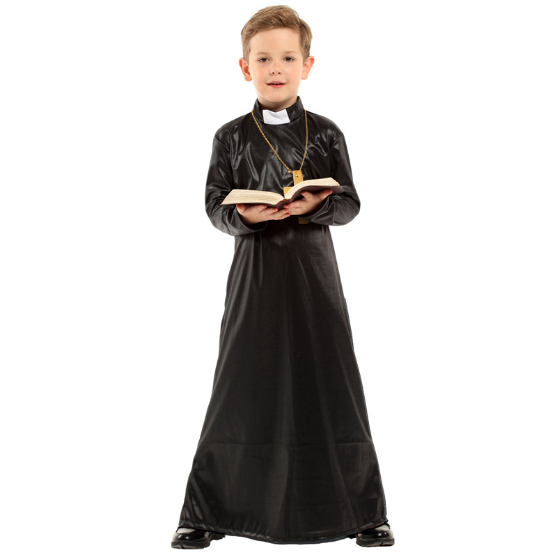 ชุดบาทหลวงเด็ก ชุดแม่ชีเด็ก เดอะนันเด็ก ชุดอาชีพเด็ก Priest The Nun