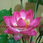 DVD หรือ Link Online การสอนทำดอกบัวหลวง(DVD How to make LOTUS with KAEWCLAY)