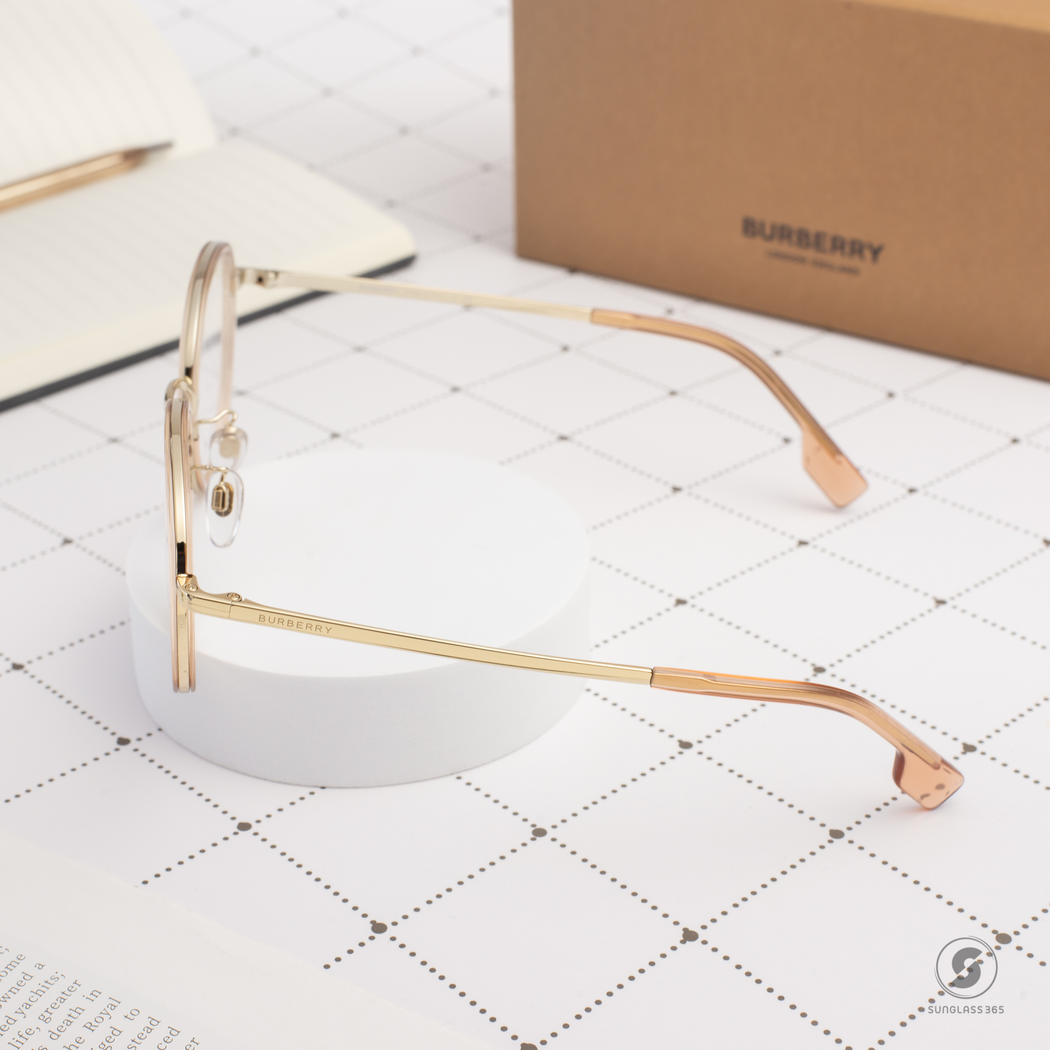 BURBERRY BE1358D 1324 Brown