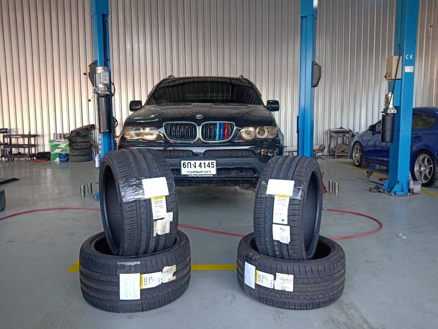 ยาง DUNLOP SPORTMAXX050+ ใส่ BMW X5