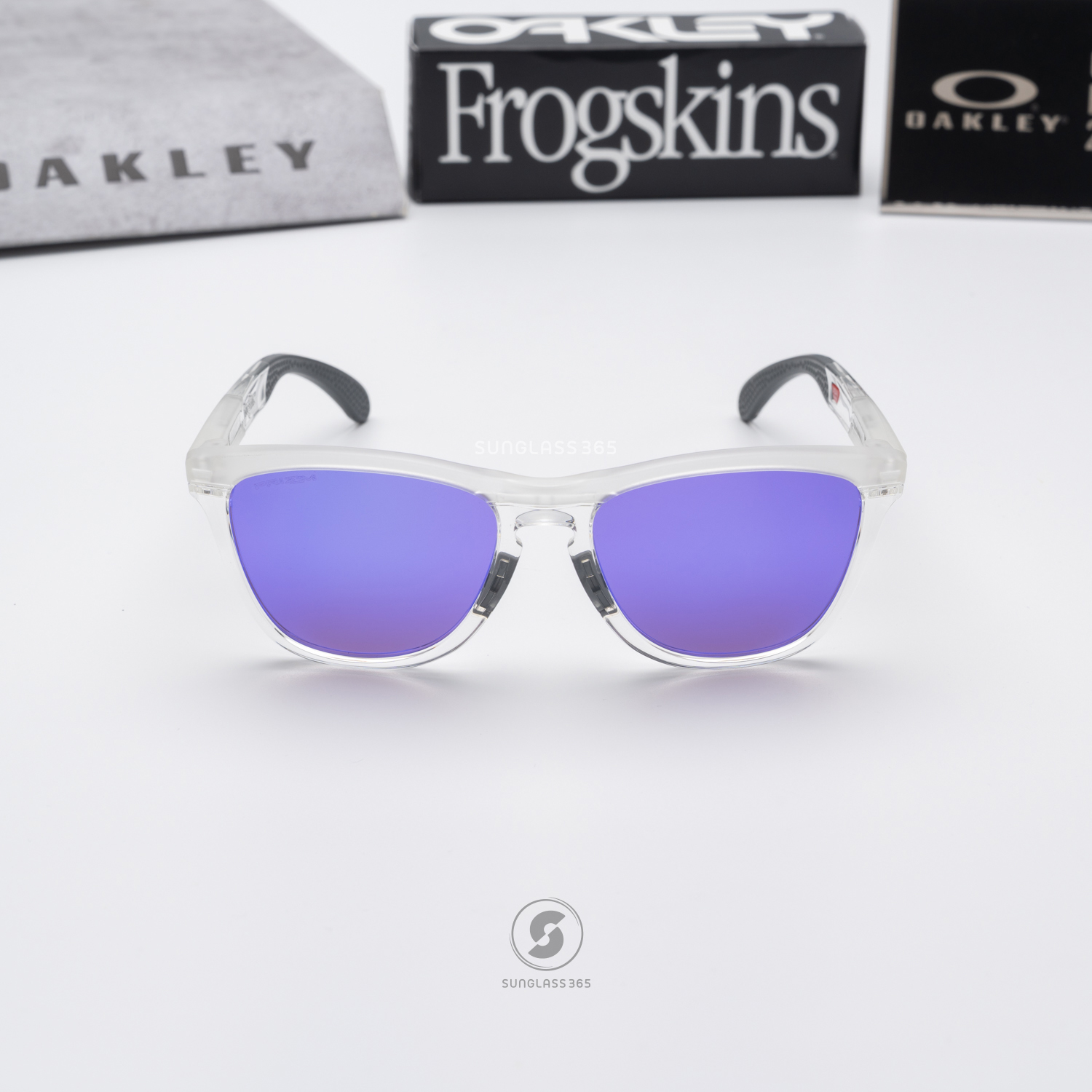 Oakley Frogskins Range A OO9284A-11 Matte Clear Prizm Violet