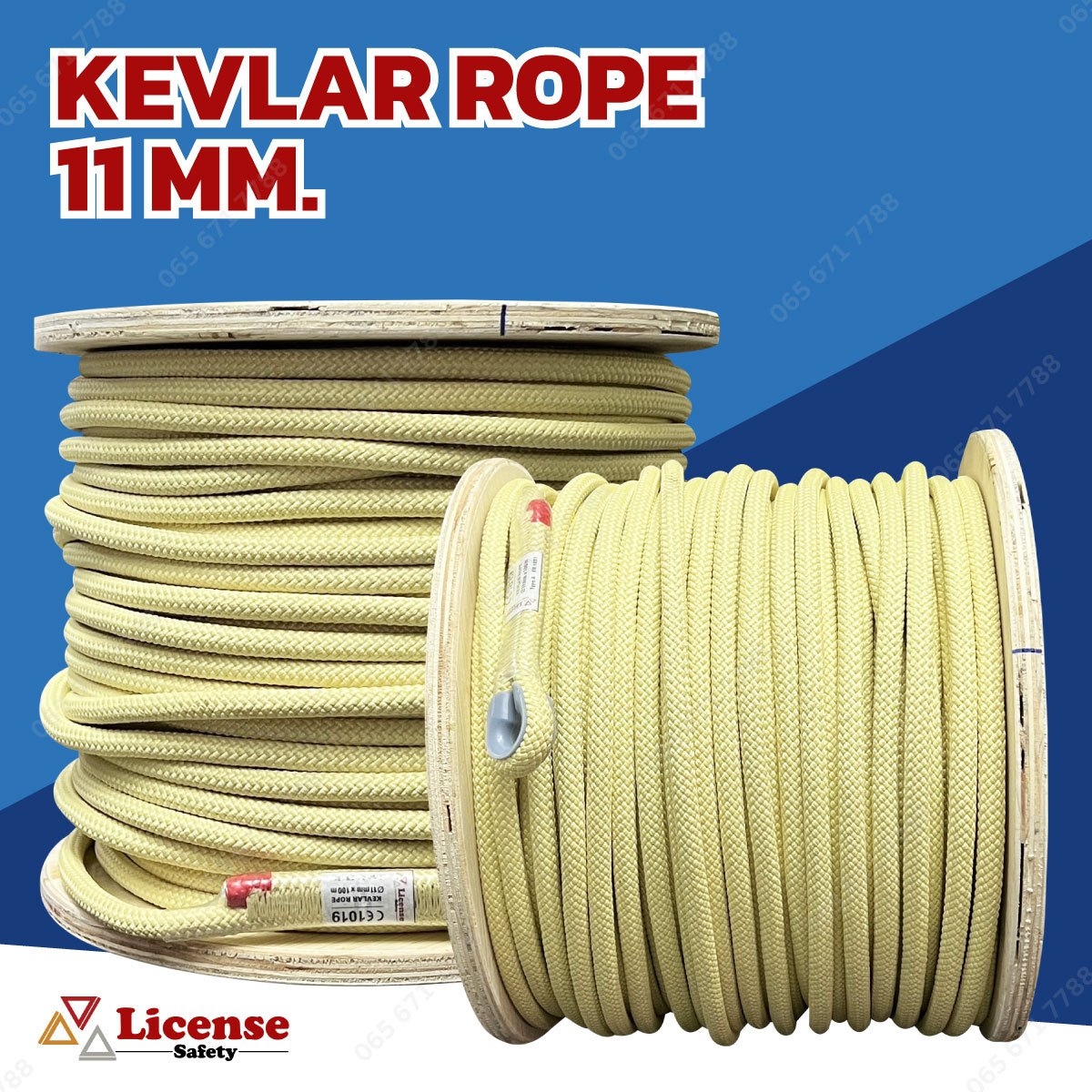 Kevlar Rope 11 MM.100M.
