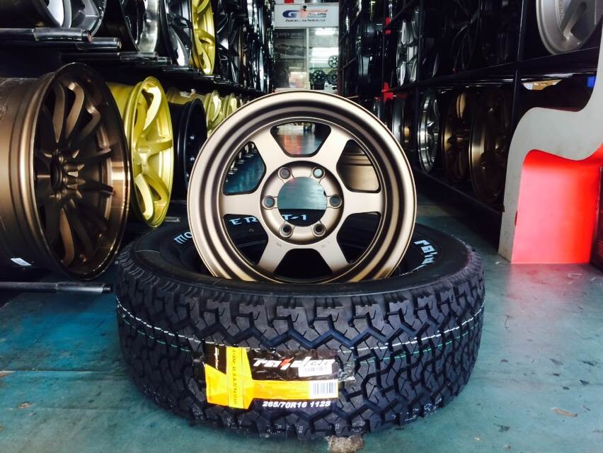ล้อ OFFROAD ขอบ16พร้อมยาง MONSTER ชุด 23900 ปกติ 32000