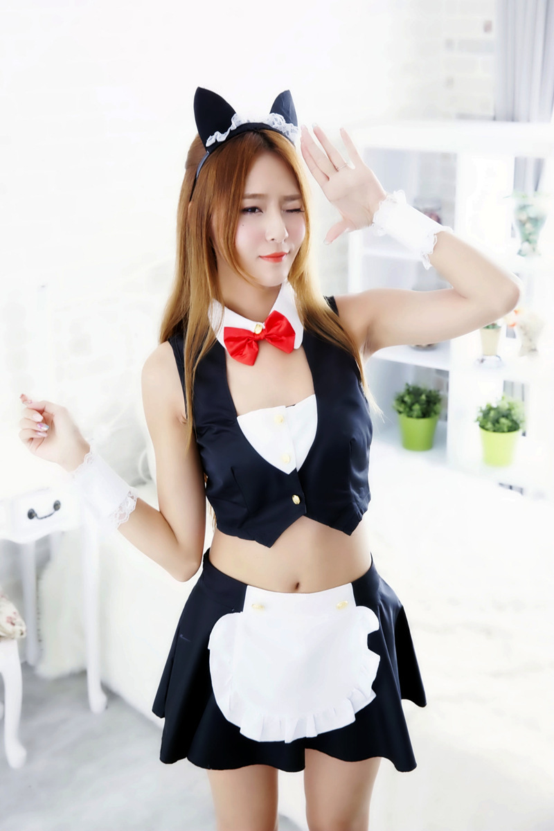ชุดสาวเสิร์ฟ พนักงานบริกรสาว