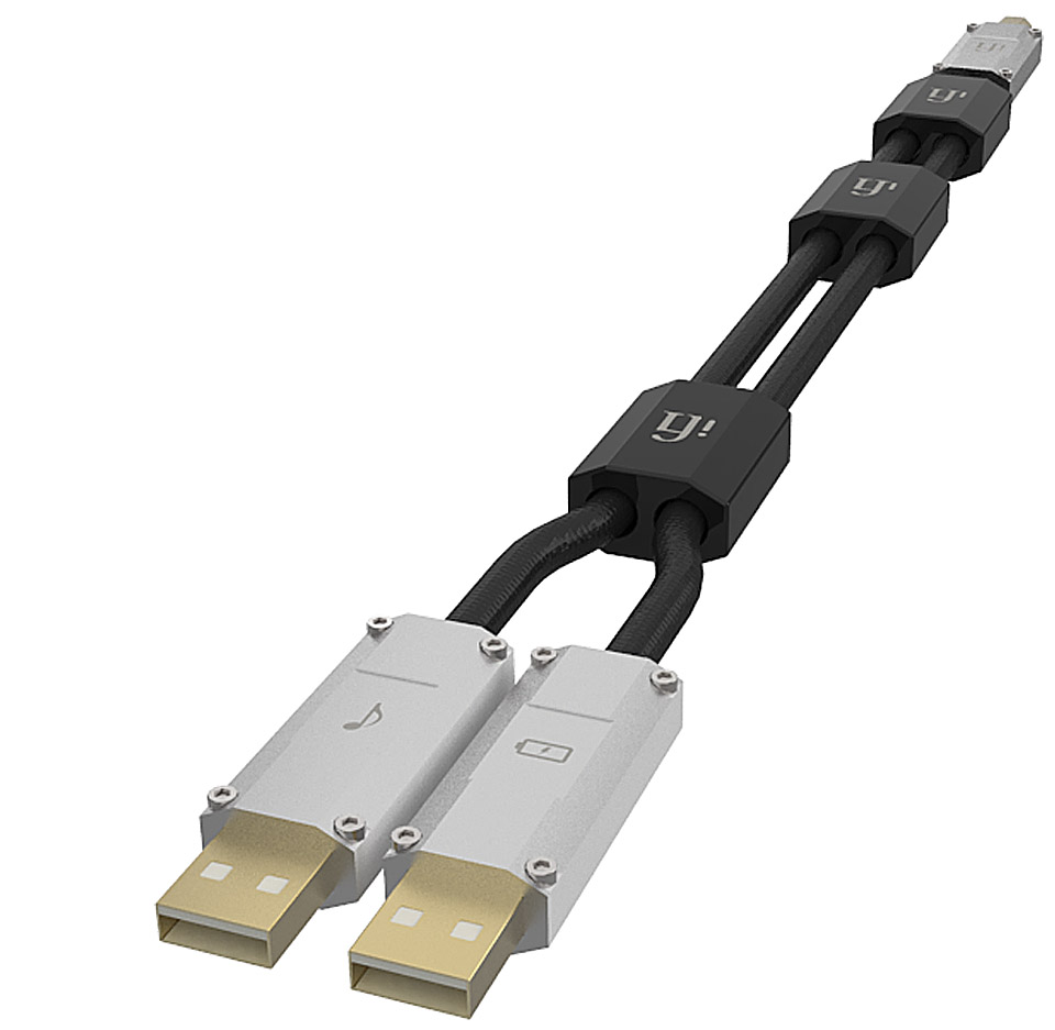 iFi Audio : Gemini Dual-Headed USB Cable 0.7m