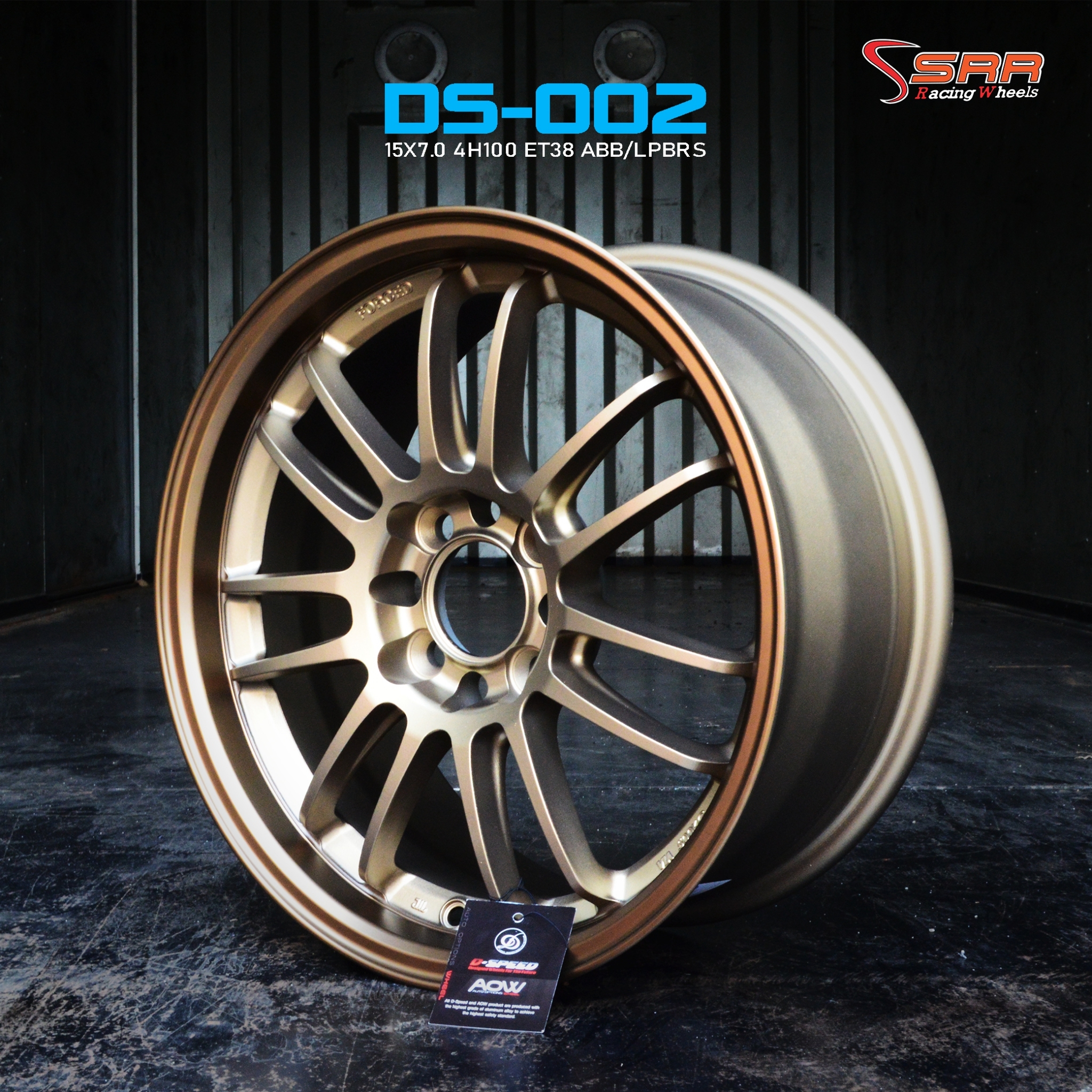RE30 DS-002 ขอบ15นิ้ว 4x100