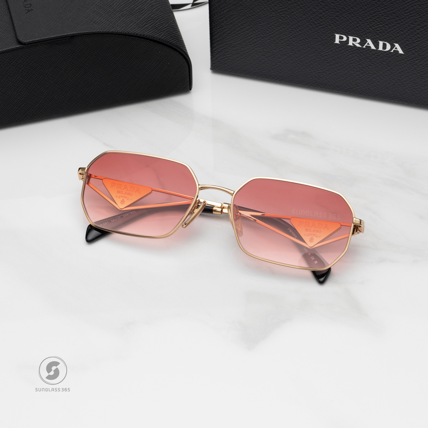 PRADA PRA51S 5AK40C Gold
